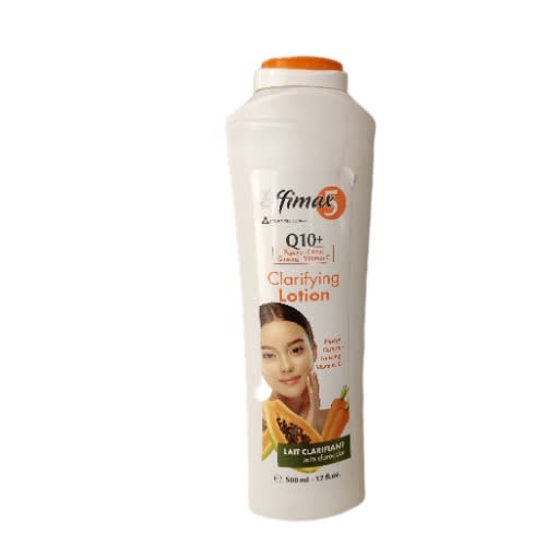 Effimax Q10 - Papaya, Carrot, Ginseng & Vitamin C Intensive Whitening Lotion - 500