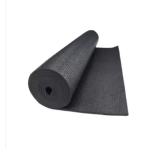 Non- Slip Yoga Fitness Mat With Bag - Black