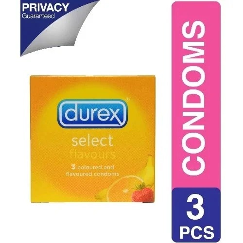 Select Flavours Condoms - 3 Pieces