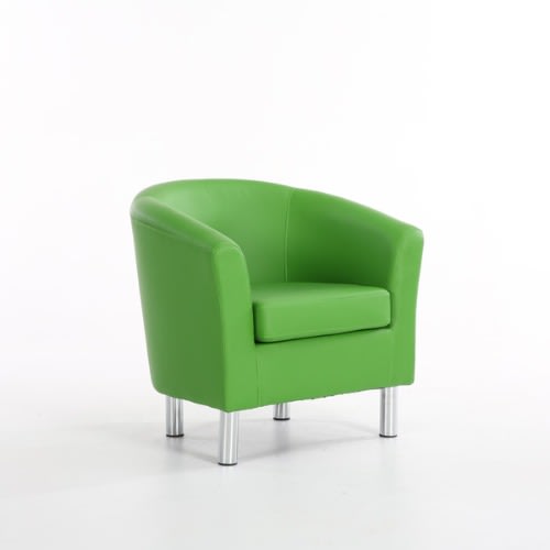 Single Seaters Sofa Bucket Chair - Green