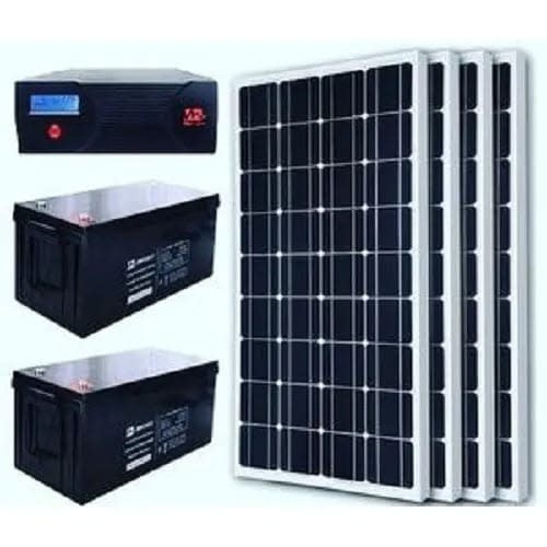 Felicity Solar Powered 5kva Inverter With 2 Batteries & 4 Panels