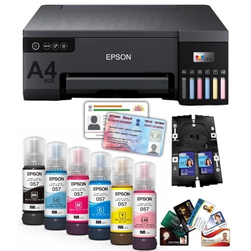 Ecotank L8050 - A4 Size 6 Color Printer | 3d Printer - With Epson Ink - Pvc Card Print
