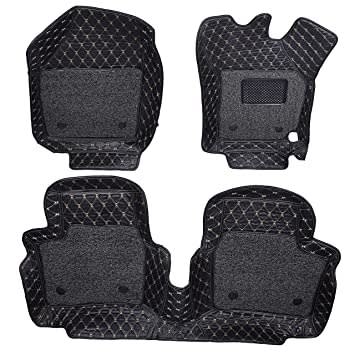 7d Leather And Rug Mat For Toyota Venza - 3 Pieces
