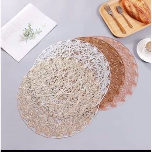 Exquisite Place Table Mats - 12 Pieces