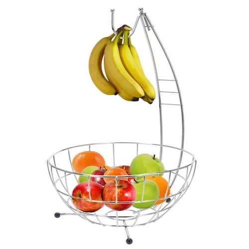 Centrepiece Fruit Bowl - Chrome