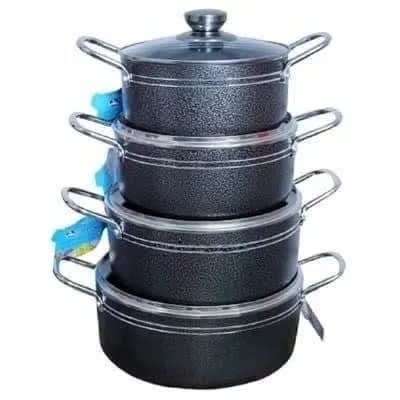 Non Stick Cookware Pot 8pcs Set