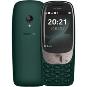 Nokia 6310 - 2.8" - Dual Sim - Single Vga Camera - Wireless Fm Radio - 1150mah - Green