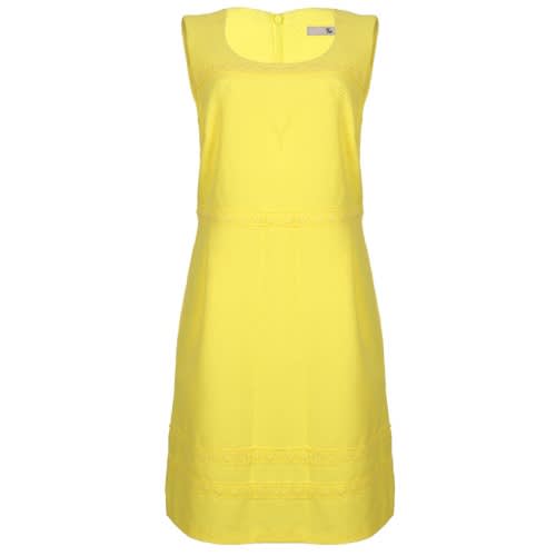 Women's Midi Dress - Yellow