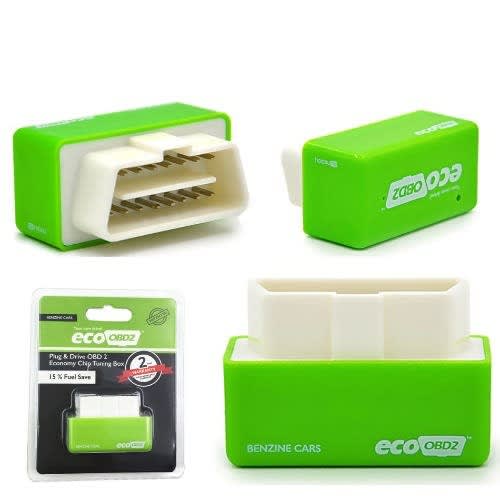 Eco Obd2 Plug And Drive Performance Chip Power Fuel Gas Saver For Cars - Green