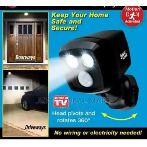 Night Hawk Led Motion Sensor Security Spotlight - 450 Lumers
