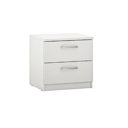 2 Drawer Bedside Storage Cabinet