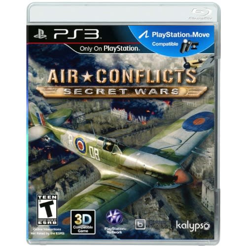 Ps3 Game Air Conflict Secret Wars