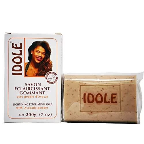 IDOLE Lightening Exfoliating Soap With Avocado Powder - 200g X 3