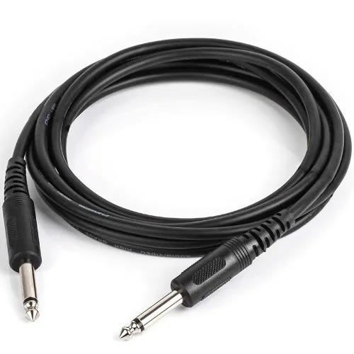 Jack Aux Cable - Mono Guitar Speakers Cable - Male To Male - 1.5m