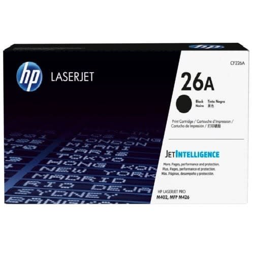 26A Black Original Laserjet Toner Cartridge - CF226A
