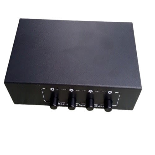 4 Way Av Signal Composite Rca Av Swithcer Splitter Audio Video Selector Switch