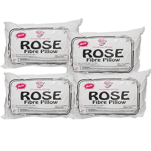 Rose Pillow - 71cm by 46cm - 4 Pieces