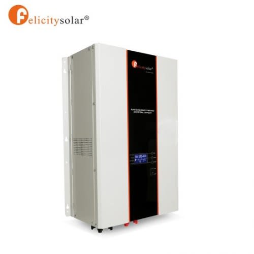 10kva 48v Felicity Hybrid Inverter With Inbuilt 120a Mppt Solar Charge Controller