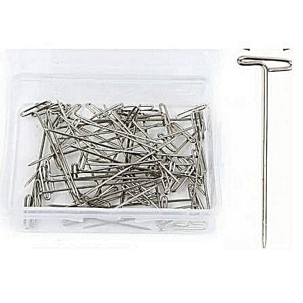 Wig T Pin - 12 Pieces