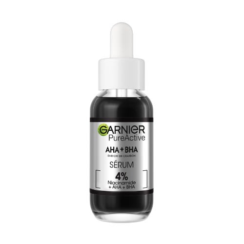 Skinactive Aha + Niacinamide + Bha Charcoal Anti Blemish Serum 30ml
