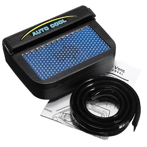 Car Auto Air Vent Cooling Fan - Solar Powered
