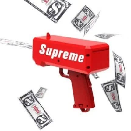 Supreme Cash Cannon Money Spray Gun