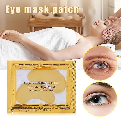 Anti-aging Dark Circles Crystal Collagen Gold Powder Eye Mask