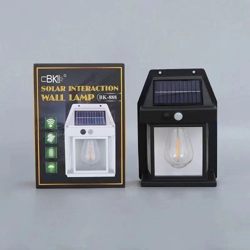 Solar Wall Mount Light Lamp With Sensor