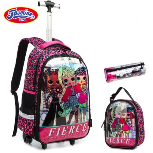 Buy Lolirock Fierce Trolley School Bag In Big Set in Nigeria