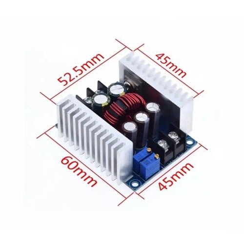 3PCS 20A 300W Step Down Buck Converter - Adjustable DC 6-40V To 1.2-36V, CC/CV With Protection