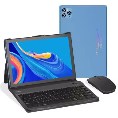 Origimo Opad 15 Pro Max 5G with Keyboard - 10" - 512GB ROM - 12GB RAM - Dual SIM - 10000mAh - Blue