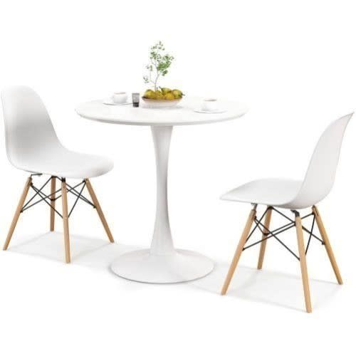 Dining Room Table Set - 2 Chairs & 1 Table For 2
