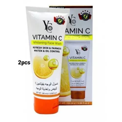 Vitamin C Whitening Face Wash - 100ml X 2pcs