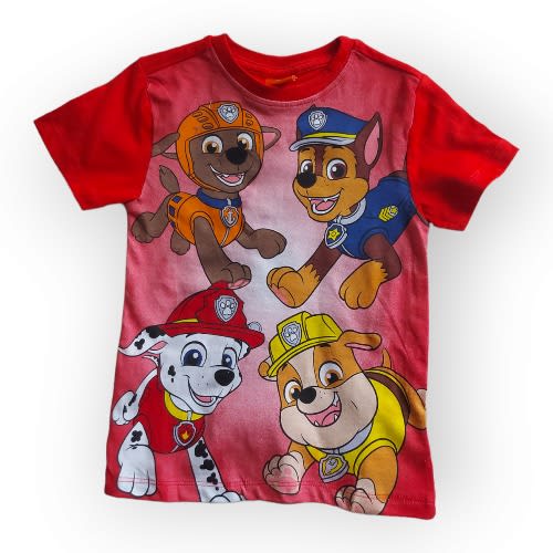 Paw Patrol  Boy Top- Red