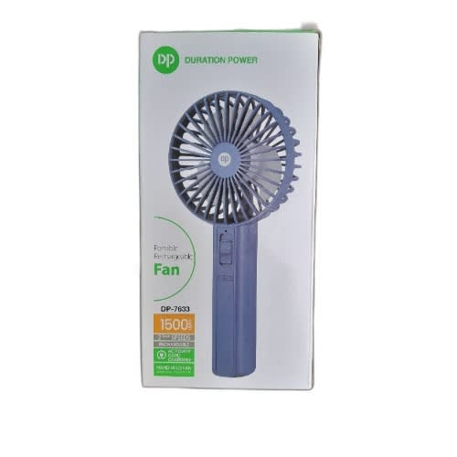 Rechargeable Handheld Fan- Blue