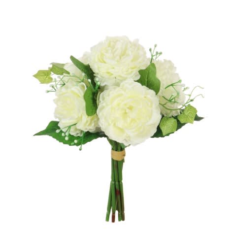 Artificial Carnation Hand Tie -25cm