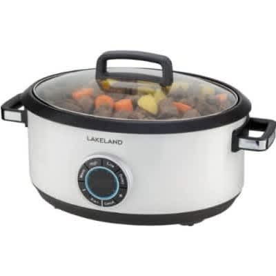 Lakeland Digital Family Sized Slow Cooker - 6.5l