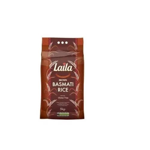 Laila Brown Basmati Rice - 5kg