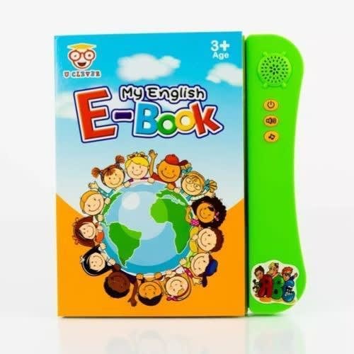My English E-book Study Guide Battery Operated Learning Book For Kids