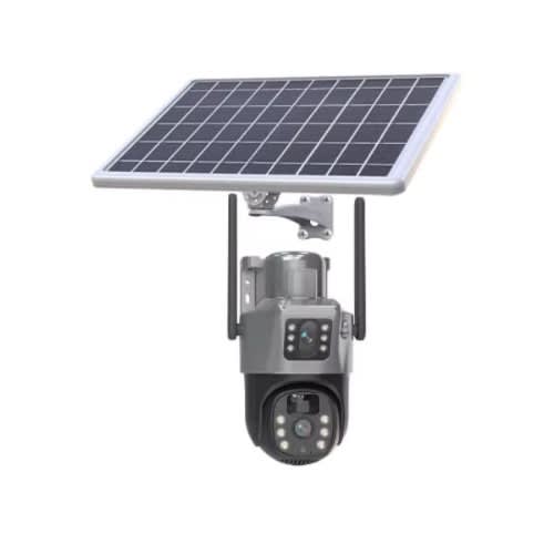Solar Ptz Double Outdoor Camera - 4g