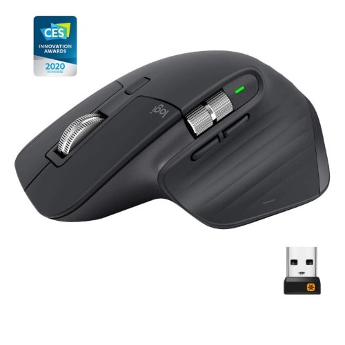 Mx Master 3 Advanced Wireless Mouse - Graphite - Black