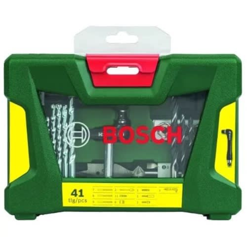 V- Line Drill Bit & Screwdriver Bit With Angle Driver -41Pieces