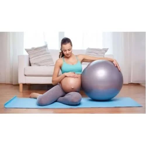 Yoga Gym Ball -  Pregnancy Birthing + Pump