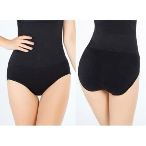 Tummy Control Panties Body Shaper - Black