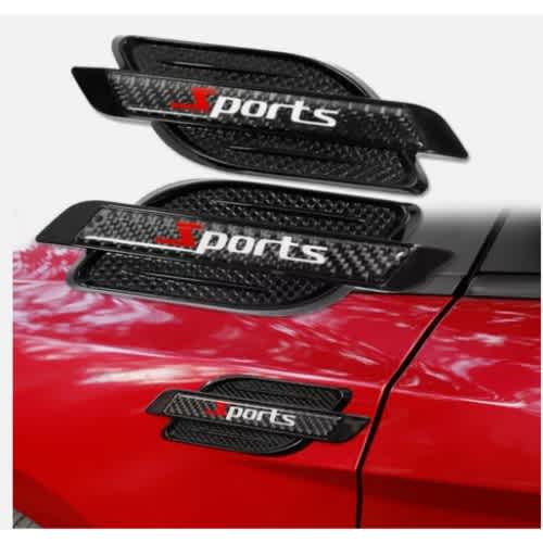 Carbon Fiber Sports Fender Airflow Side For All Cars