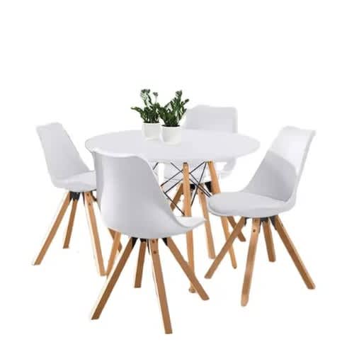 Round Restaurant Table With 4 Chairs