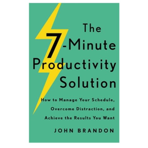 The 7-minute Productivity Solution: How To Manage Your Schedule - PB