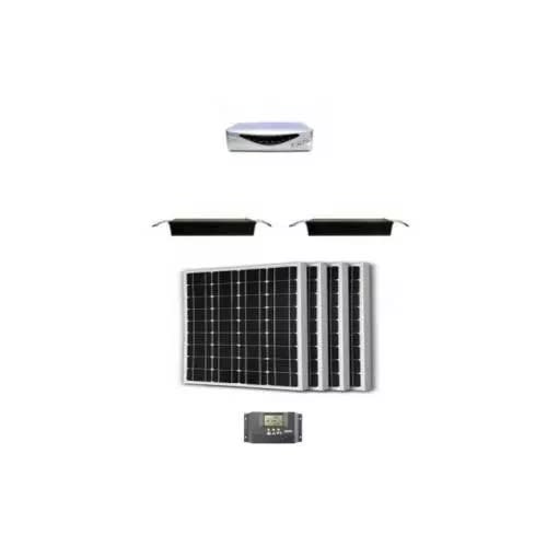 850w Luminous Solar Kit With 2 200amps Batteries  4 130w Solar Panels