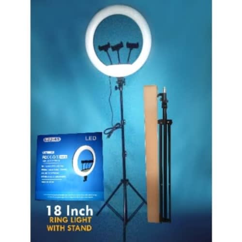 Ring Light 18"with Tripod Stand 2.1m + Remote