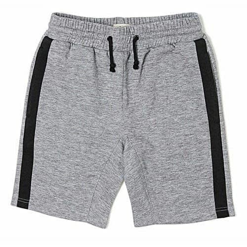 Short - Grey With Black Stripe